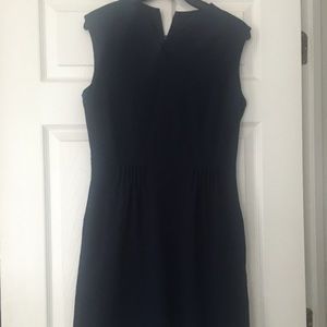 Tahari Navy blue dress